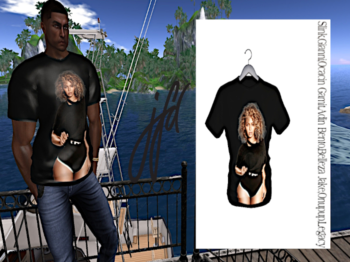 Java Roudy Queen B male T-shirt Black