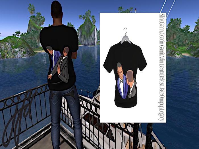 Java Roudy  Chris Slap T-shirt Black