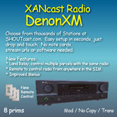 XANcast Radio - DenonXM Design - SL Land Radio