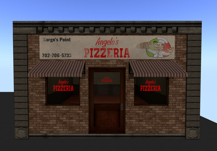 Urban Store -  Angelo's Pizzeria 5 Building styles 19 land Impact
