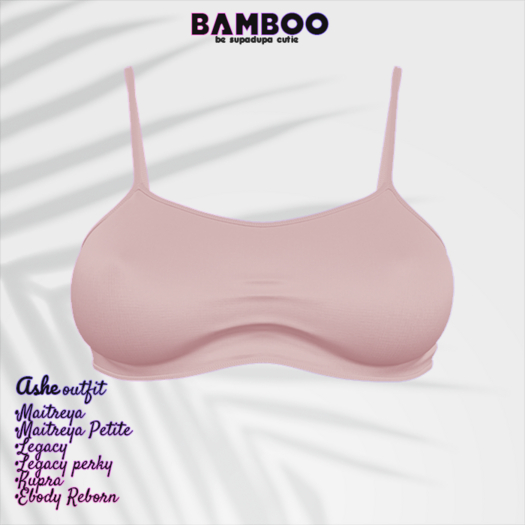 Bamboo. Ashe top - Rose. (add me)