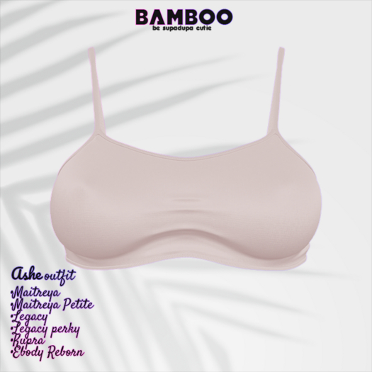Bamboo. Ashe top - Seashell. (add me)