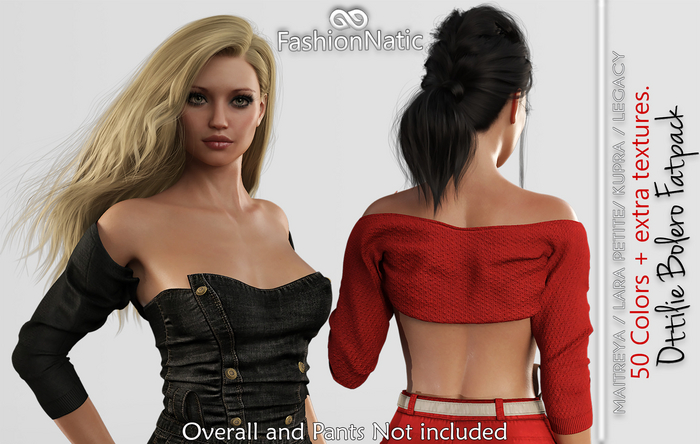 Ottilie Bolero Fatpack - Maitreya Lara, Lara Petite, Kupra Original, Legacy - FashionNatic