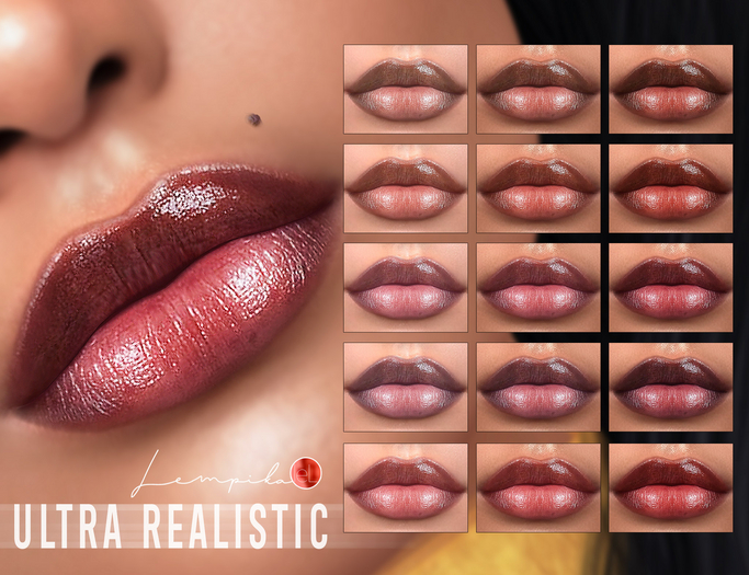 Lempika - 15 Lips Ultra Realistic Lelutka Evox #10