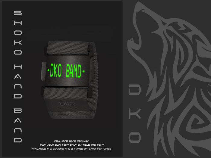 [DKO] SHOKO BAND GREEN