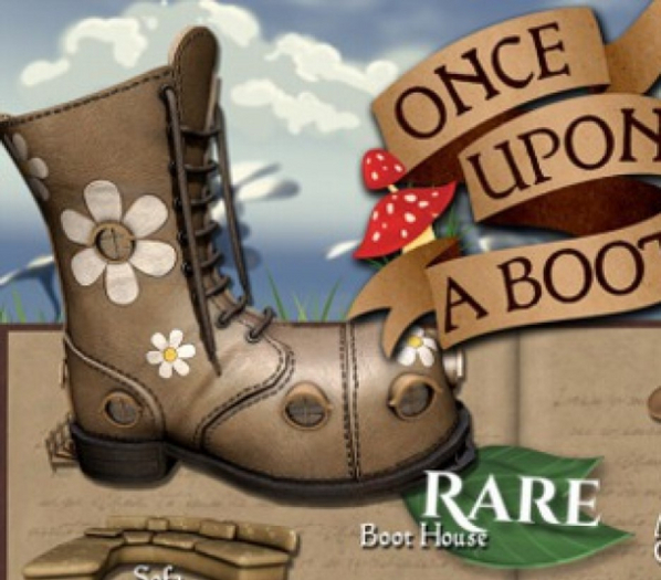MadPea Once Upon a Boot - Boot House RARE