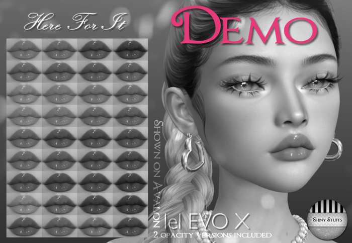 ~Shiny Stuffs~ DEMO Lelutka EvoX Here For It 