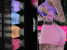 #KLUBB - "Valentina" Booty Shorts [Virginity]