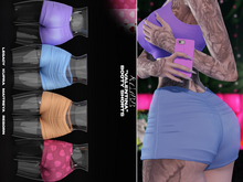 #KLUBB - "Valentina" Booty Shorts [Varicose]