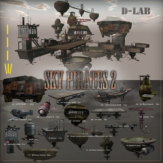 D-LAB SKY PIRATES 2 01 AJITO RARE