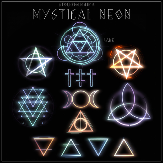 Stockholm&Lima:Mystic Neon:Transmutation Circle bxd RARE