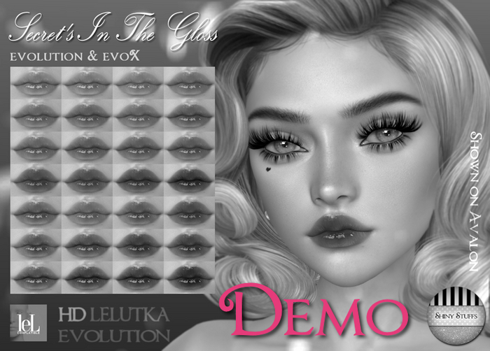 ~Shiny Stuffs~ DEMO Secret's In The Gloss HD Lelutka 