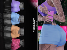 #KLUBB - "Valentina" Booty Shorts [Crystal Meth]