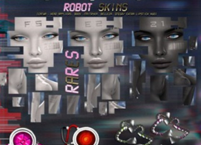 -Elemental- Robot Skin (Black) Skin Appliers RARE