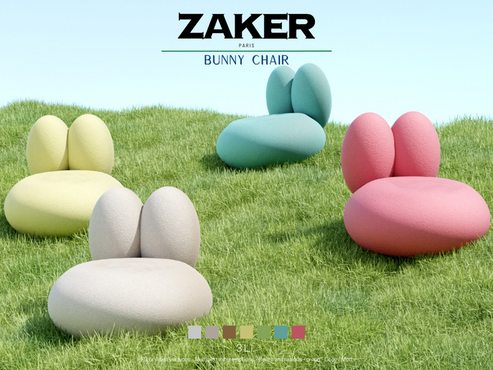 ZAKER : Bunny Chair PG
