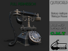 .::QUTWORLD Rotary Antique Vintage Phone::.FP 