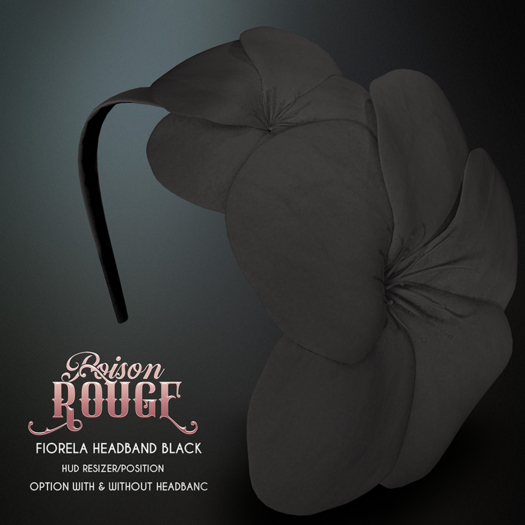 POISON ROUGE Fiorela - Black