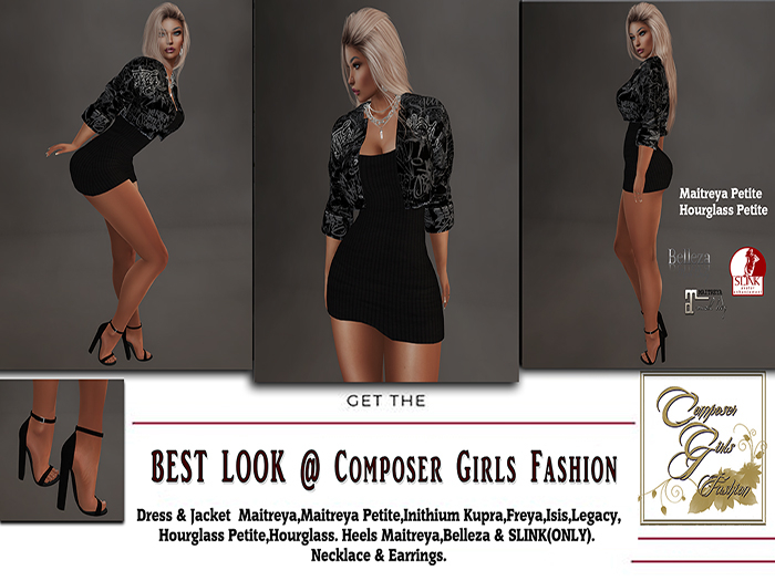 !CGF-*Sabina*Jacket & Dress Outfit