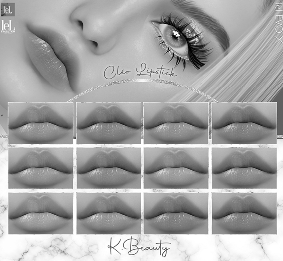 K. BEAUTY - DEMO CLEO LIPS - LELUTKA EVO - EVO X