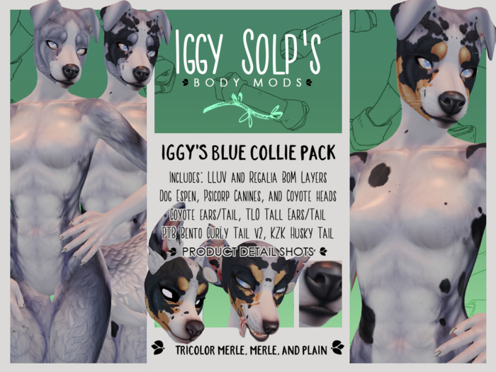 Iggy So1p's Blue Collie Mod Pack