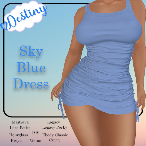 _Destiny Sky Blue Dress