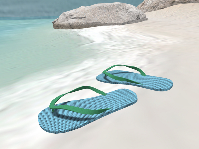 SweetPearl Fusion - Flip Flops Blue/Green