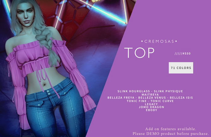 Cremosas - 550 - Top