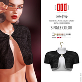 [ADD] Julie Top - Black