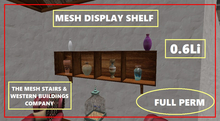 SHELF DISPLAY UNIT FULL PERM 0.6Li