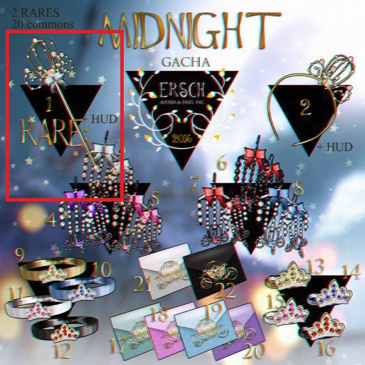ERSCH - Midnight Gacha 01 RARE Wand