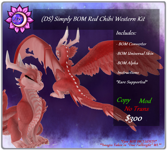 (DS) Simply BOM Red Chibi Western Kit