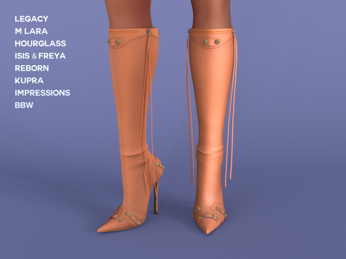 $NT Provocateur Boots ORANGE