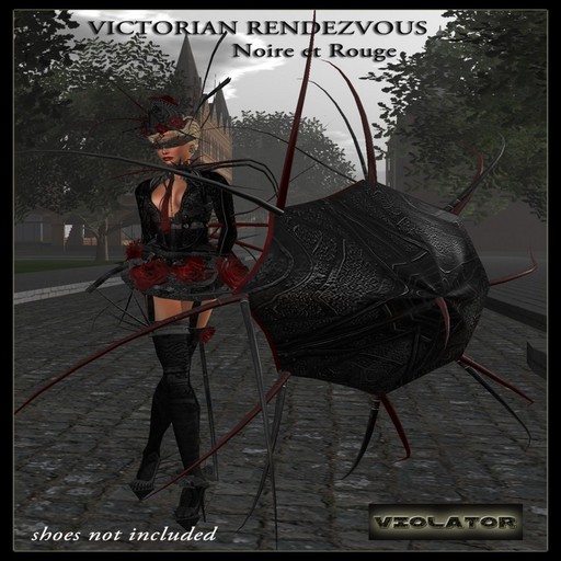 Victorian Rendezvous - Noire et Rouge / VIOLATOR