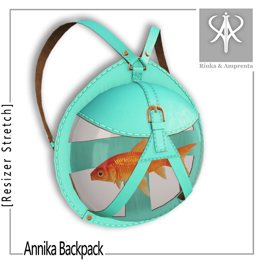 RINKA&AMPRENTA - Annika Backpack Turquoise