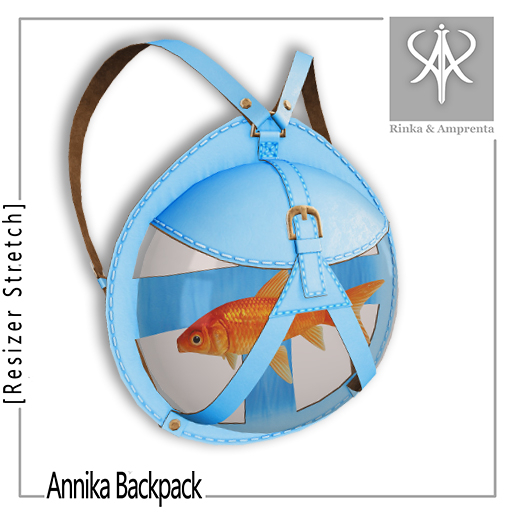 RINKA&AMPRENTA - Annika Backpack Blue