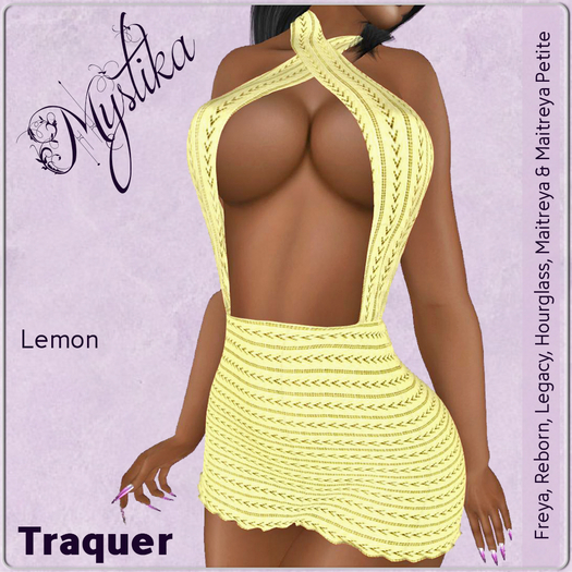 ~Mystika~ Traquer Knit Mini Lemon