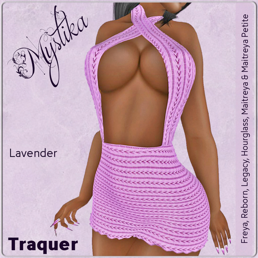 ~Mystika~ Traquer Knit Mini Lavender