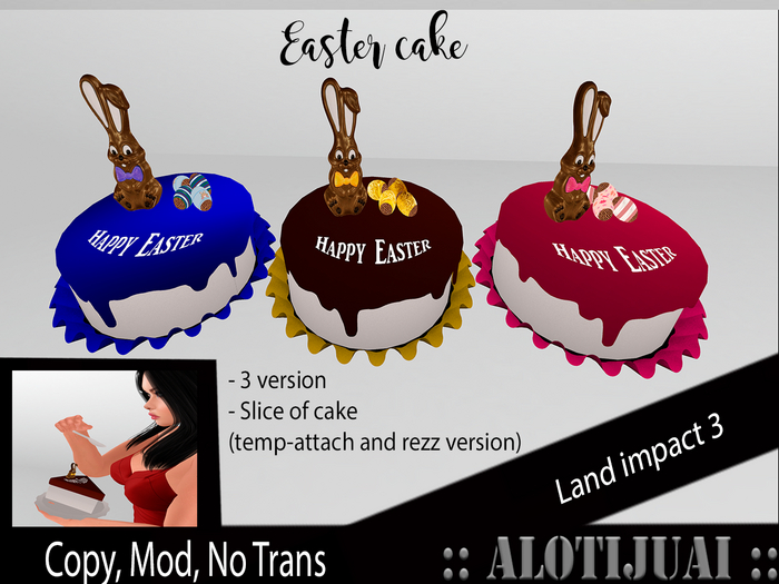 ::Alotijuai:: Easter cake 3li