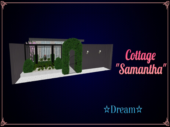 Cottage "Samantha" partly furnished