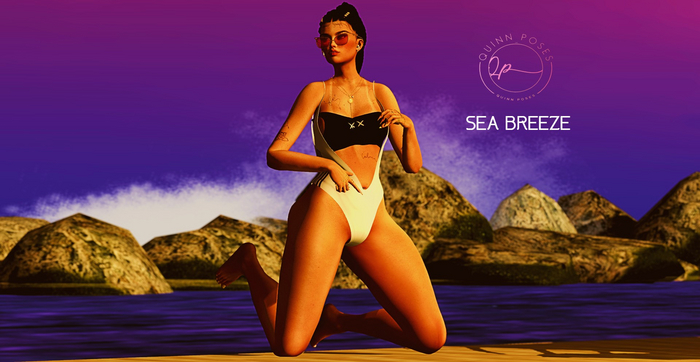 ...!!! Quinn Poses - Sea Breeze