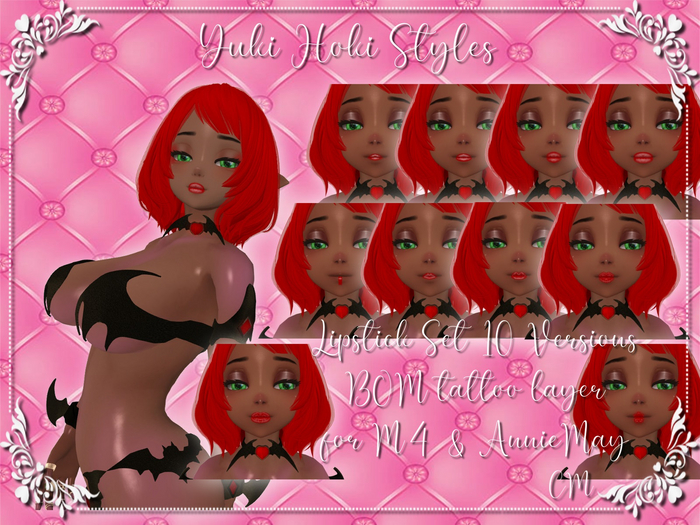 YHS Lipstick Strawberry Set 01