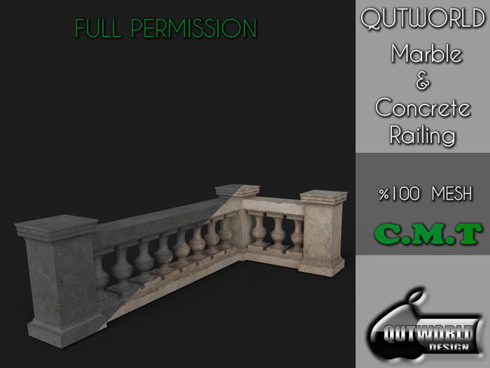 .::QUTWORLD Marble & Concrete Railing::.FP 