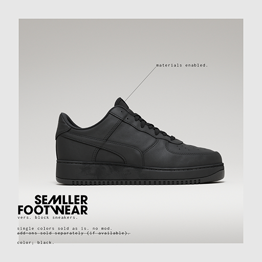 Semller - Block Sneakers Black (add)