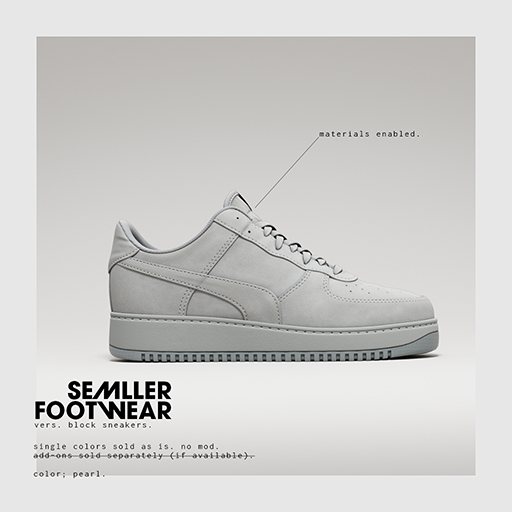 Semller - Block Sneakers Pearl (add)