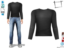 Dae Obj FBX Male Crew Neck Jumper Slink, Belleza Jake, Signature Gianni, Legacy