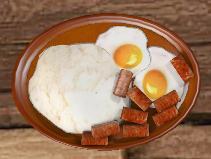[G&S] sausages with rice and egg x 10