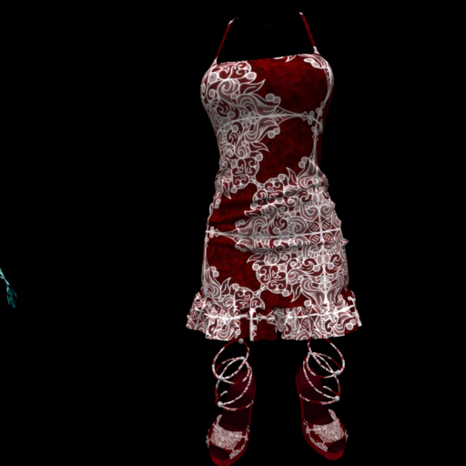 {Xan's} Sundress red/white set- maitreya