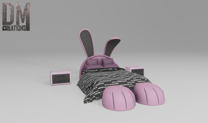 Rabbit Bed V002 Full Perm Mesh