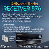 XANcast Radio - Receiver 876 - SL Land Radio