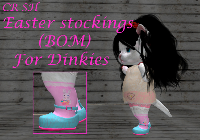&MeoW& for DINKIES_Easter stockings  (BOM)
